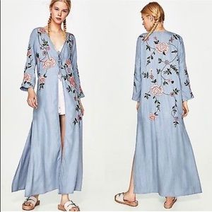 Zara Embroidery Kimono